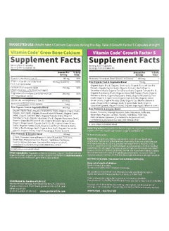 Garden of Life Garden of Life, Vitamin Code, Grow Bone System, 2 Bottles  - Image 2