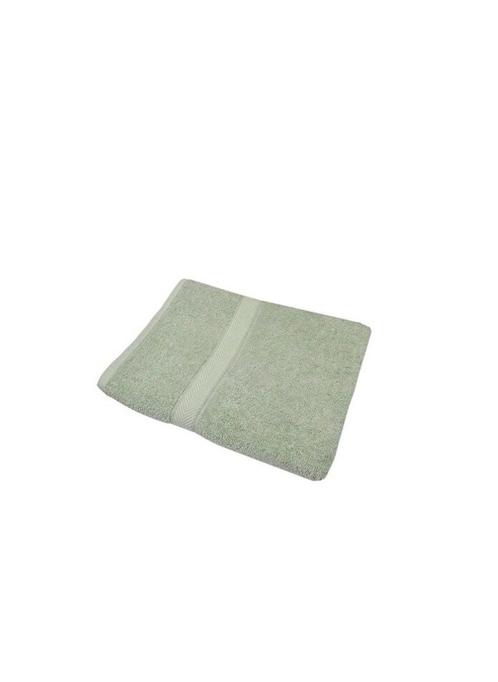 Princes - Princes Solid Design Bath Towel Sage, Green 70 X 140Centimeter - Image 1