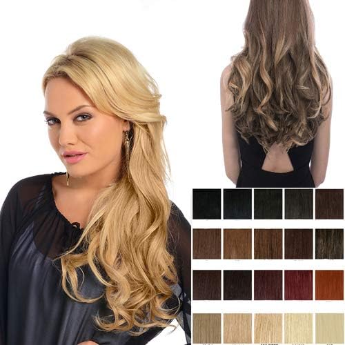 Koko Clip in hair extensions one piece 20 curly weft choice of colours P826 Blondette