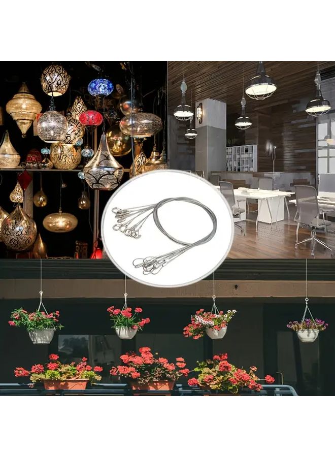 10 Pcs Stainless Steel S Hooks Heavy Duty Industrial Hanging Hooks For Lights Decor - Image 5