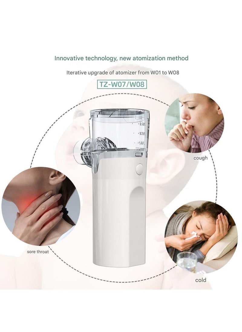 Nebulizer Handheld Atomizer Inhaler Device for Adults and Children Mesh Nebulizer Handheld Micro-Grid Sprayer Model TZ-W07/W08 - pzsku/Z8625CE33683C77B1BE5BZ/45/1741262693/37998a50-0c48-4bc0-9d0b-e211dd6251d5