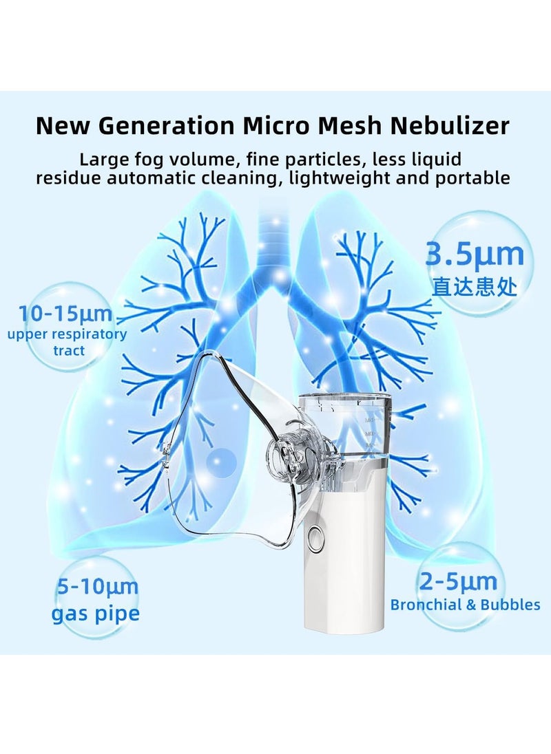 Nebulizer Handheld Atomizer Inhaler Device for Adults and Children Mesh Nebulizer Handheld Micro-Grid Sprayer Model TZ-W07/W08 - pzsku/Z8625CE33683C77B1BE5BZ/45/1741262743/e8b7f629-5691-4976-b57c-210f7e499e0c