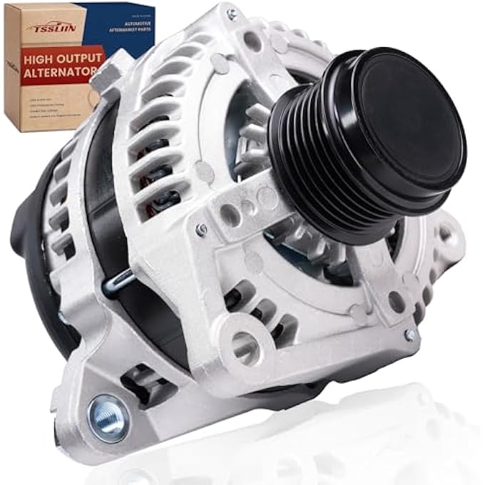 TSSLIIN High Output Alternator Upgraded For/Toyota Camry 2012-2015 For/RAV4 2009-2012 For/Scion tC 2011-2016 L4 2.5L 12V 100Amp CW 6-Groove Pulley 27060-36010 104210-2340 - Image 1