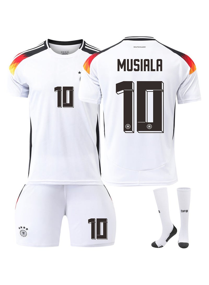 SKT Shiketro 2024 European Cup German children's youth football uniform three-piece suit No. 10 - Image 1