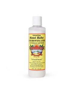 Maui Babe After Browning Lotion, Tan Enhancer & Healer - After Sun Tan Extender Body Lotion To Prevent Tan Fading- Natural Moisturizing & Healing After Sun Care Cream- Made In USA, 8 Ounces  - Image 1