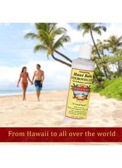 Maui Babe After Browning Lotion, Tan Enhancer & Healer - After Sun Tan Extender Body Lotion To Prevent Tan Fading- Natural Moisturizing & Healing After Sun Care Cream- Made In USA, 8 Ounces  - Image 5