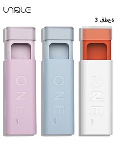 Unique 3 Packs Travel Pill Organizer 3 Times a Day Pill Box Organizer for Pills Vitamin Fish Oil Supplements, Matte Surface, Sealed and Waterproof  - Image 1
