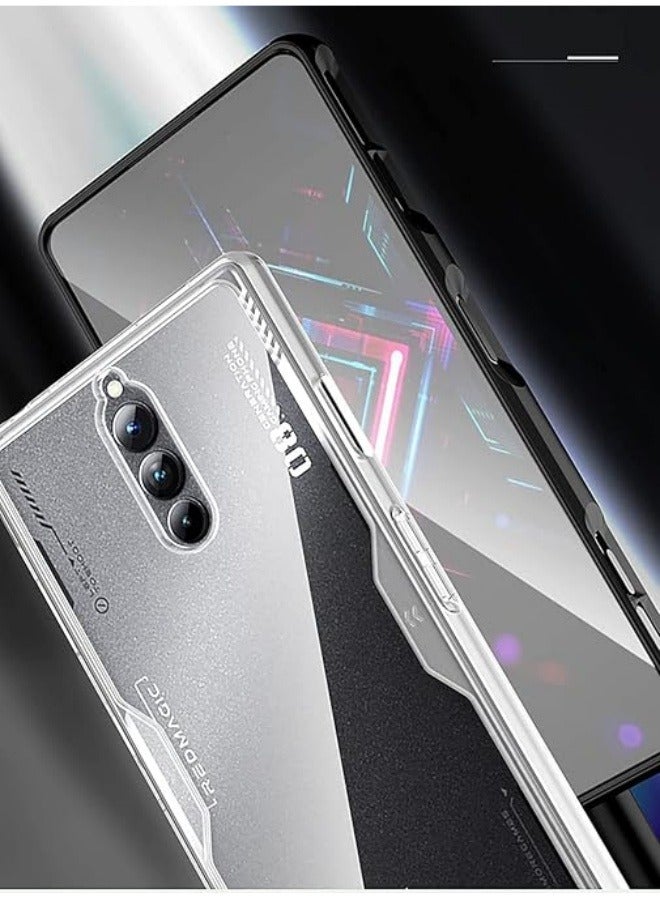 Compatible with ZTE nubia Red Magic 8 Pro,[Anti-scratch] Transparent PC + Soft TPU Protective Case, with [2-Pack] Screen Protector for Red Magic 8 Pro - Image 5