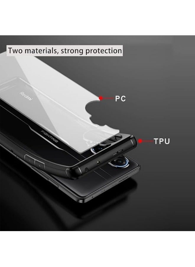 Compatible with ZTE nubia Red Magic 8 Pro,[Anti-scratch] Transparent PC + Soft TPU Protective Case, with [2-Pack] Screen Protector for Red Magic 8 Pro - Image 2