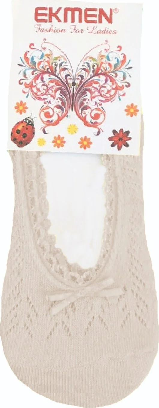 هيبسين راكيب Competing All Women Ballerina Socks Colorful Cotton Air Conditioned Bow Tied Economical