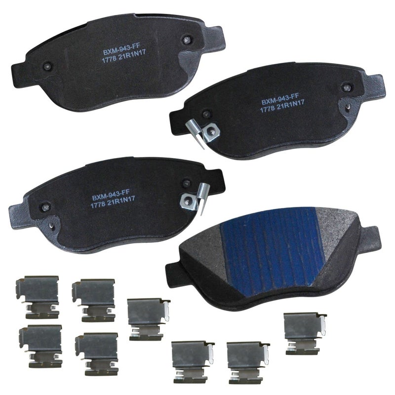 Bendix Premium SBM1778 Semi-Metallic Front Brake Pads for Fiat 500 2018-2012, Linea 2011, Peugeot 307 2010-2008 - Image 4