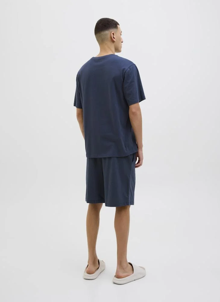 جاك اند جونز Jaceverest Ss Tee & Shorts Set