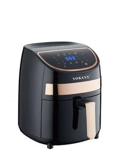 sokany Sokany Air Fryer, 3.8 Liters, Black and Gold  - Image 1