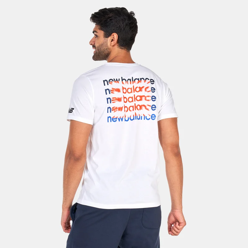 New Balance Men's Heathertech Graphic T-Shirt