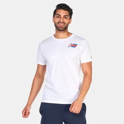 New Balance Men's Heathertech Graphic T-Shirt