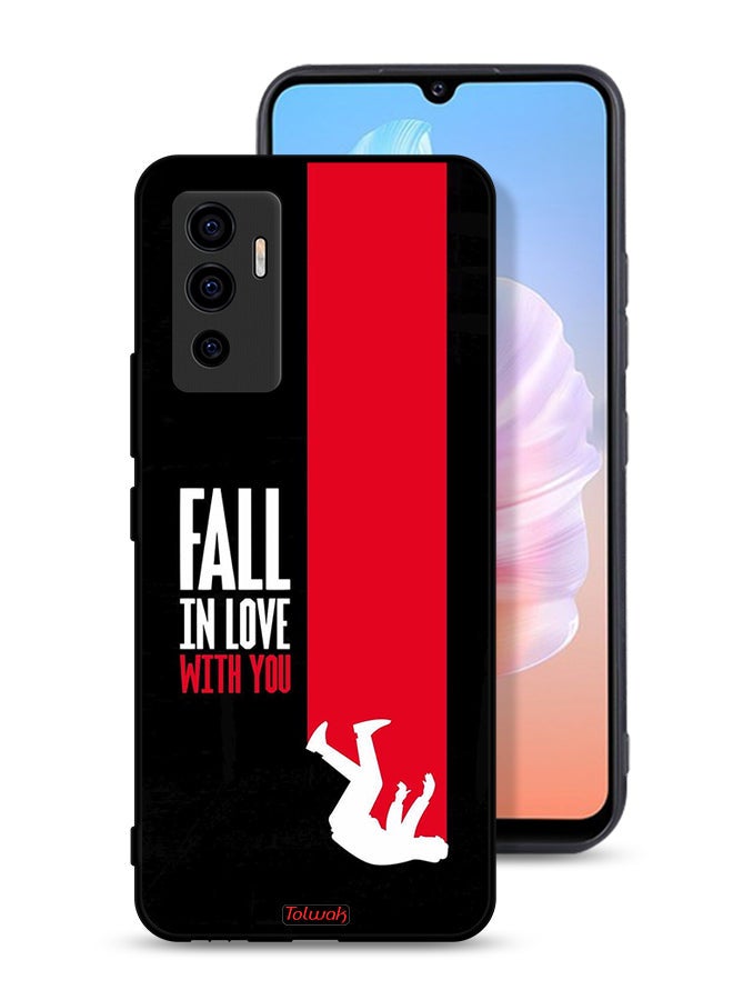 Tolwak Vivo S10e 5G Protective Case Cover Fall In Love With You - Image 1