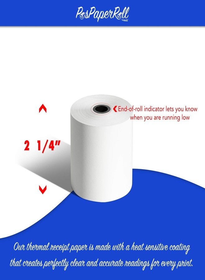 ROLLXY 2 1/4" x 200' Thermal Paper Rolls for Veeder Root TLS350 TM2 TM3 Towa/TCA/Konic - Image 3