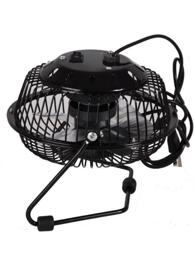 Generic Mini USB Cooling Fan – 360° Rotatable, Portable Desk Fan with USB Power for Home or Office  - Image 2
