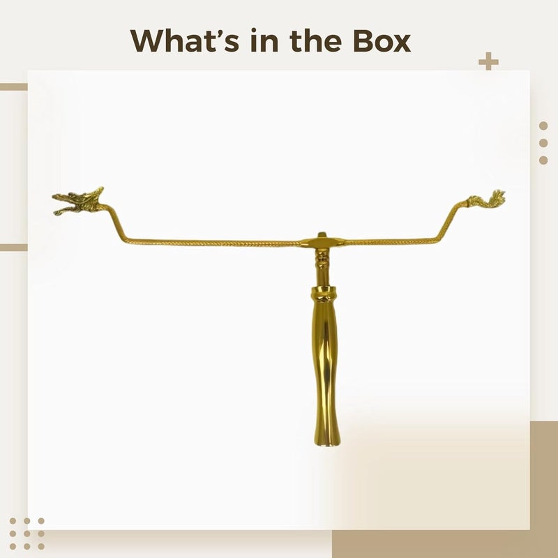 عصا نحاسية مقاس 13 بوصة من تايوان للكشف عن الكنوز والمعادن - Image 5