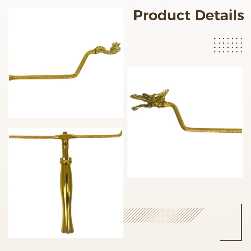 عصا نحاسية مقاس 13 بوصة من تايوان للكشف عن الكنوز والمعادن - Image 4