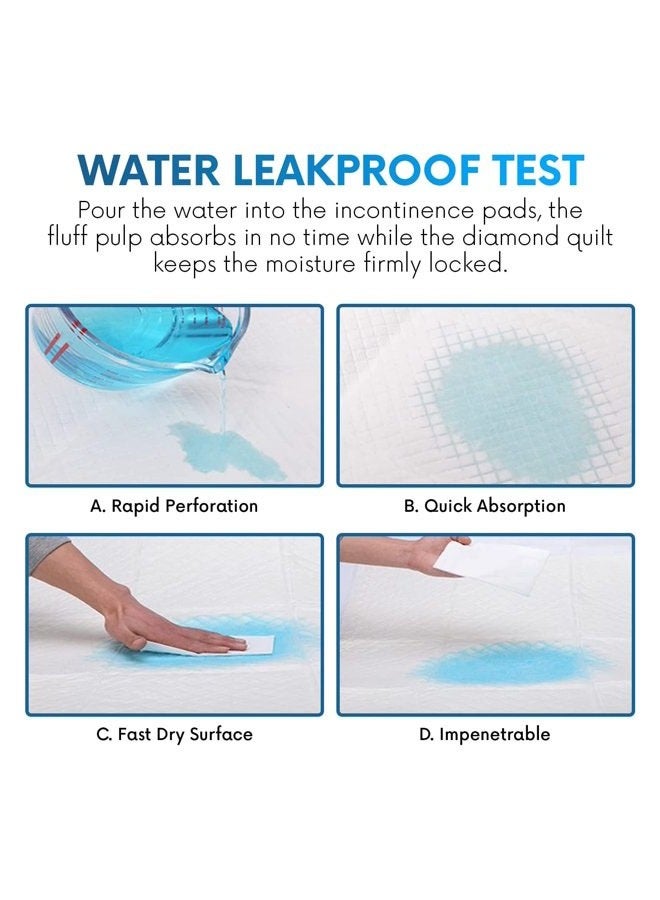 Baby Disposable Underpad Incontinence Changing Pad Baby Diapers Newborn Pads Soft Breathable Quick Absorb Super Absorbent for Pet Pads - Image 4