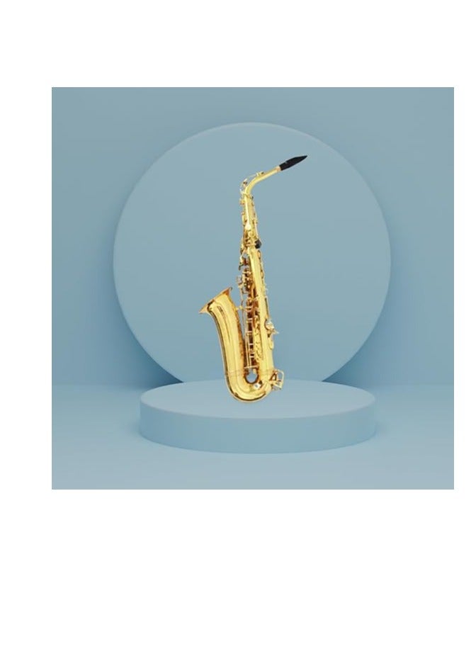 Megarya Professional High Grade Alto Saxophone for Sale Gold Lacquered Saxophone Complete Set - Image 2