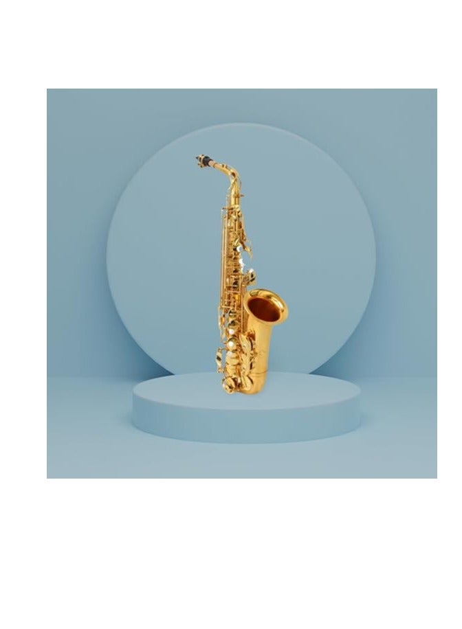 Megarya Professional High Grade Alto Saxophone for Sale Gold Lacquered Saxophone Complete Set - Image 1