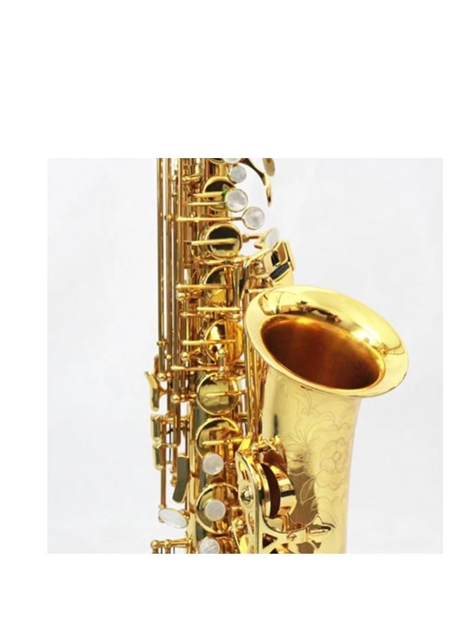 Megarya Professional High Grade Alto Saxophone for Sale Gold Lacquered Saxophone Complete Set - Image 5
