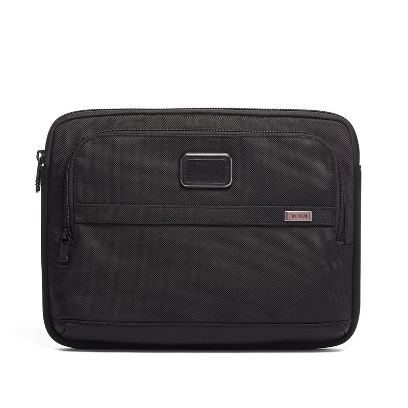 TUMI - Alpha Laptop Cover - Protective Computer Case for Business & Travel - Durable Computer Sleeve -Medium, Fits Up to 13" Laptop, Black - Image 1