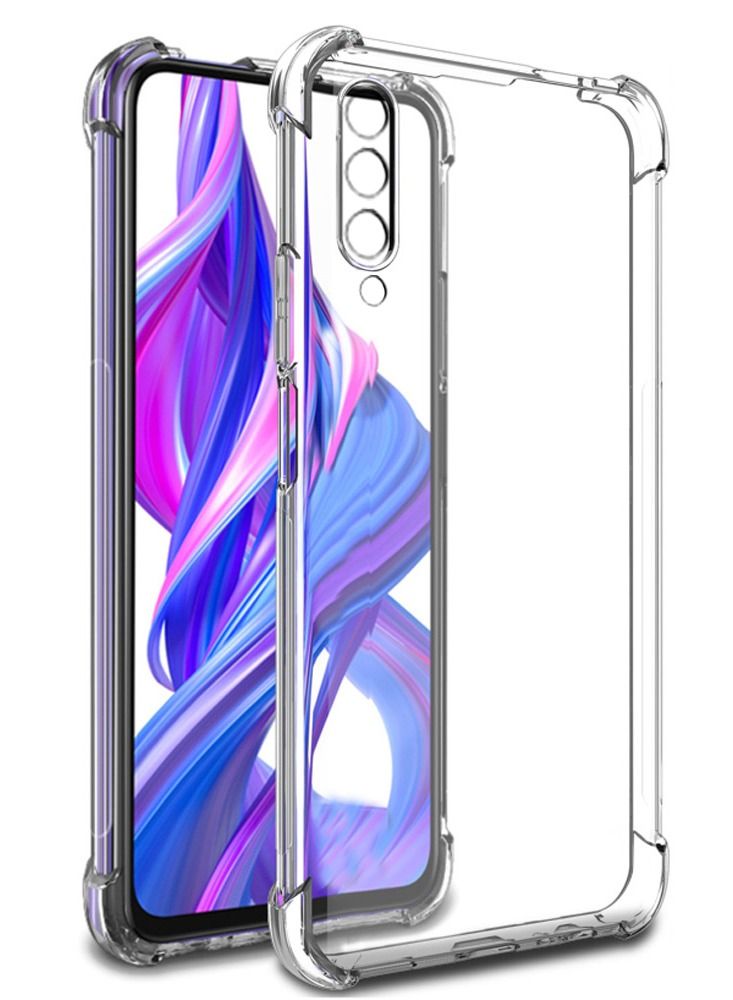 CATANES Huawei Y9s Transparent Shockproof Case Crystal Clear Bumper TPU Cover with Airbag Corner Protection 6.59 inch - Image 1