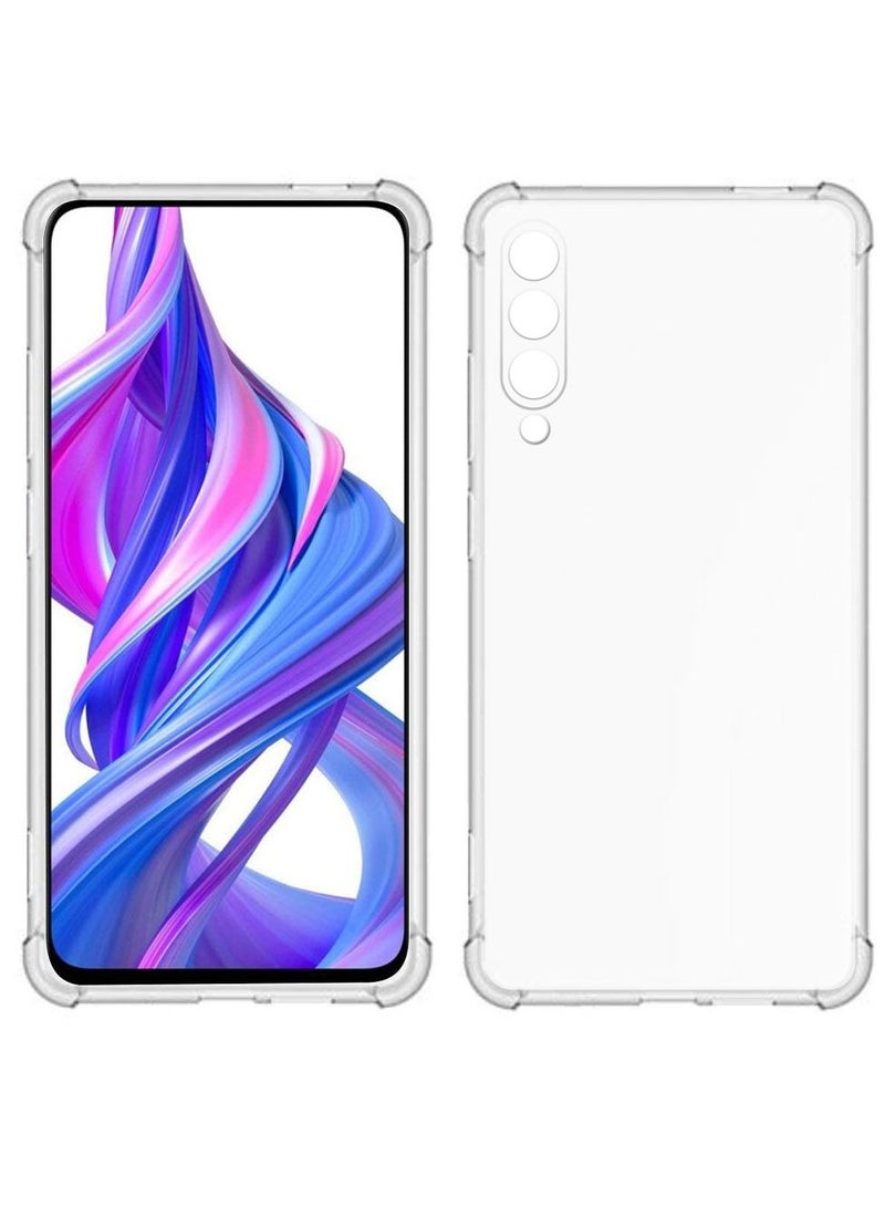 CATANES Huawei Y9s Transparent Shockproof Case Crystal Clear Bumper TPU Cover with Airbag Corner Protection 6.59 inch - Image 4