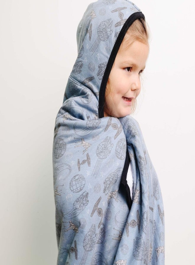 Copper Pearl Premium Big Kid Hooded Towel Starships - Image 4
