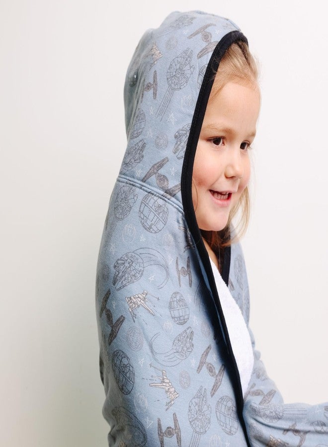 Copper Pearl Premium Big Kid Hooded Towel Starships - Image 2