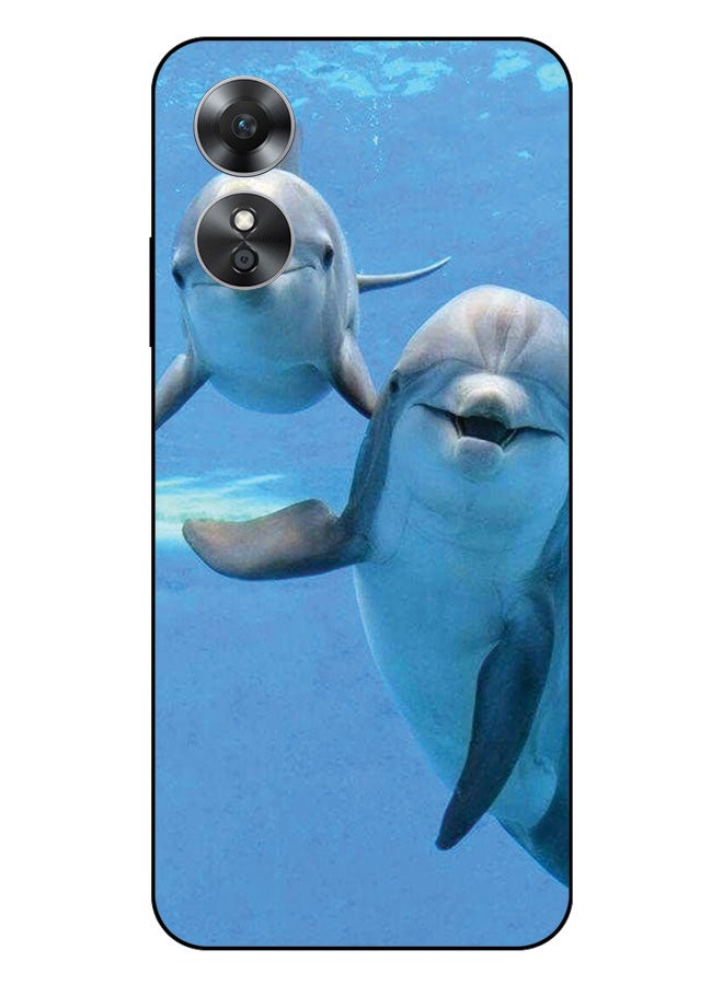 EYE CATCH Printed Protective Case Cover For Oppo A17  -  Don't Be Sad - Image 1