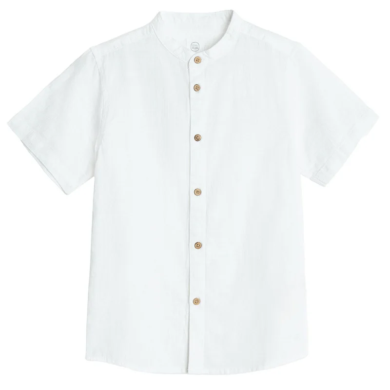 Cool Club WHITE COTTON SHIRT S/S