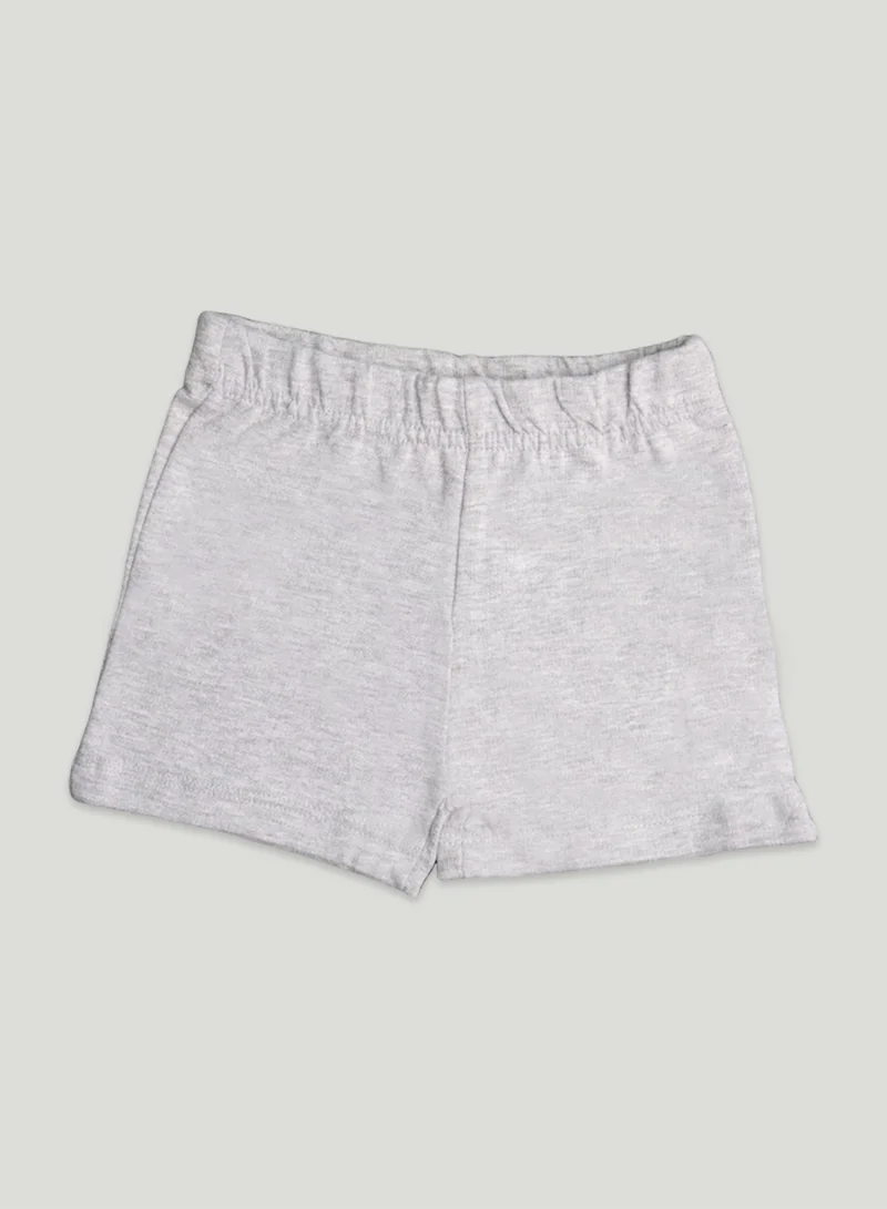 Luay Leave,Black,Blue,Gray 100%  Cotton Ultra soft fabric Baby Toddler Boys & Girls Shorts Cotton Linen Summer Loose Shorts Combo Pack Elastic Waist Solid Jogger Short Pants  | Best Price UAE