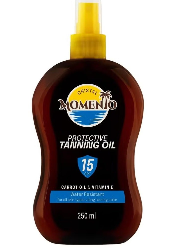 Momeni MOMENIO 250ML TANNING OIL SPF 15
