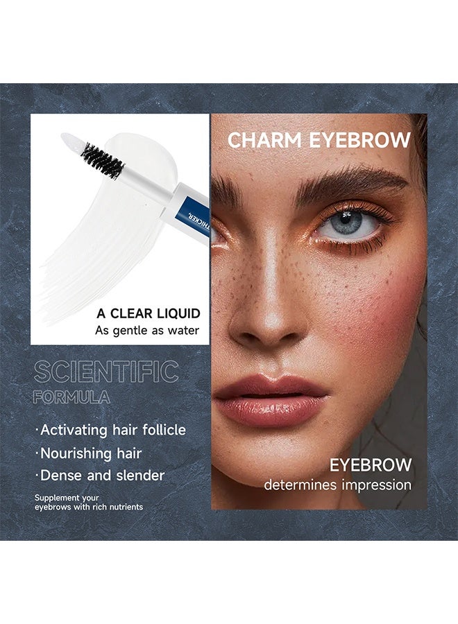 She Loves Ampoule Eyebrow Liquid, Eyebrow Ampoule for Thicker, Darker and Stronger, Natural Brow Enhancer to Grow Thicker - Image 5