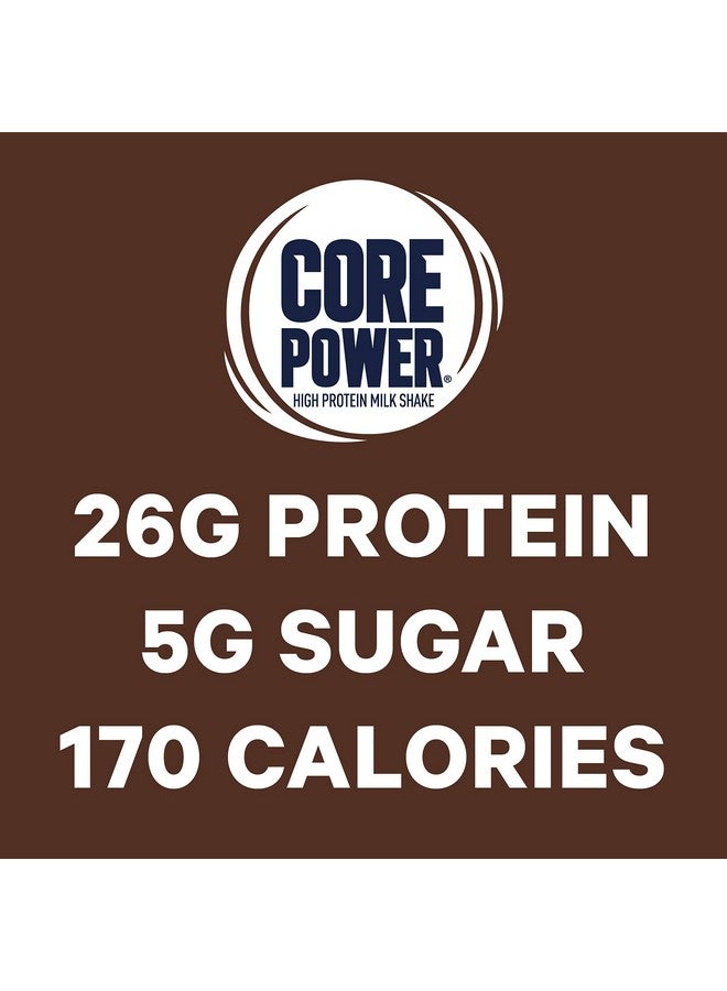 Health & Household Core Power Fairlife 26G Protein Milk Shakes, Liquid Ready To Drink For Workout Recovery, Chocolate, 14 Fl Oz Bottle (Pack Of 12)  - Image 4