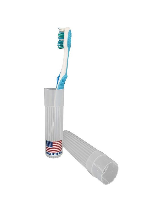 American Comb Toothbrush Holder (White) - Image 1