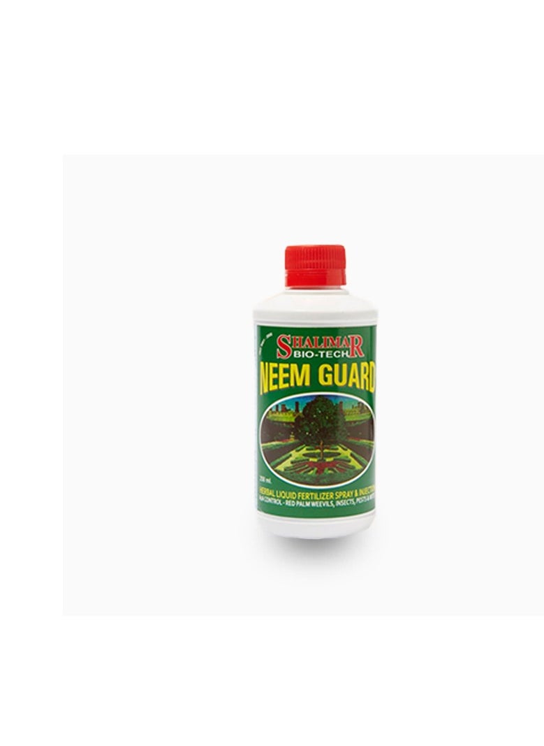 shalimar - Shalimar Neem Guard Herbal Protection 250 ml is a Natural Herbal Insecticide Designed to Offer Effective Protection for Plants Against a Variety of Pests. - Image 1