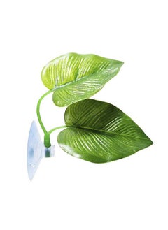 SunGrow SunGrow Betta Fish Leaf Hammock, Twin Leaf Design with Suction Cup, 2-Pack - Comfortable Resting, Breathing & Breeding Pads, Easy Install, Simulates Natural Habitat for Healthier Betta  - Image 3