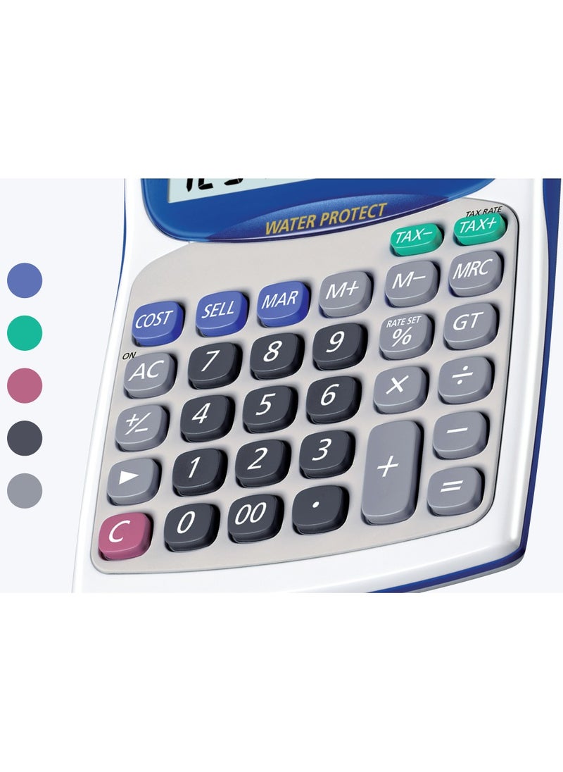 Service Zone Casio WD-220MS Desktop Calculator Waterproof With Two Way Power  - Image 3