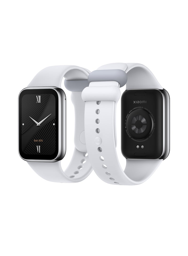 شاومي Smart Band 8 Pro، شاشة AMOLED كبيرة عالية الدقة مقاس 1.74 بوصة، رمادي فاتح - Image 3