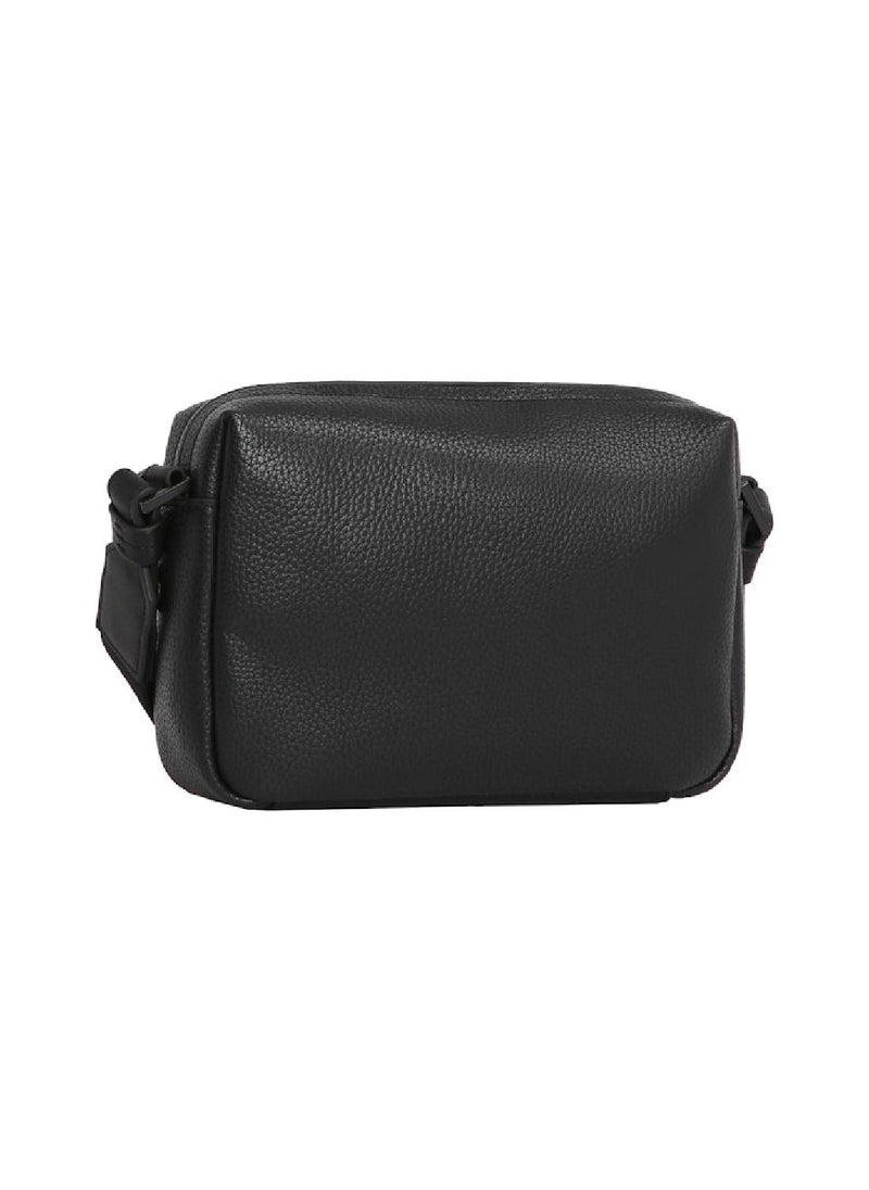 CALVIN KLEIN - Men's Crossbody Camera Bag - Polyester Blend, Black - Image 1