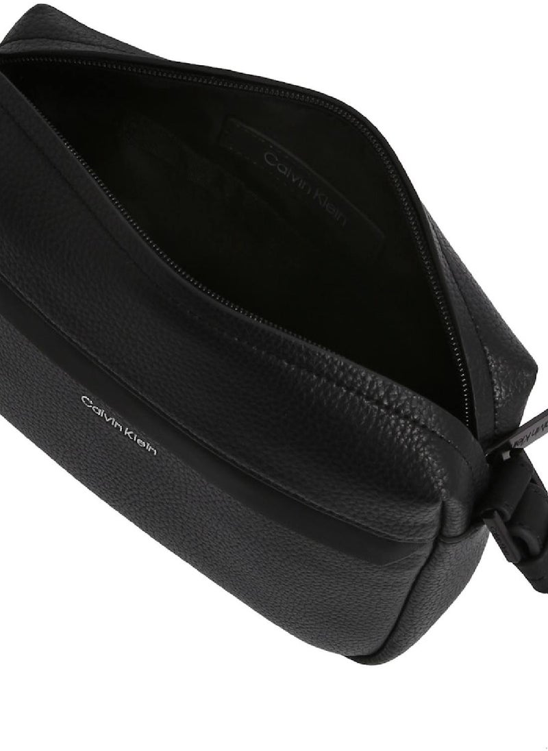 CALVIN KLEIN - Men's Crossbody Camera Bag - Polyester Blend, Black - Image 1