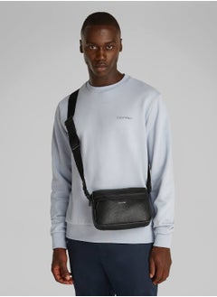 CALVIN KLEIN Men's Crossbody Camera Bag - Polyester Blend, Black  - Image 2