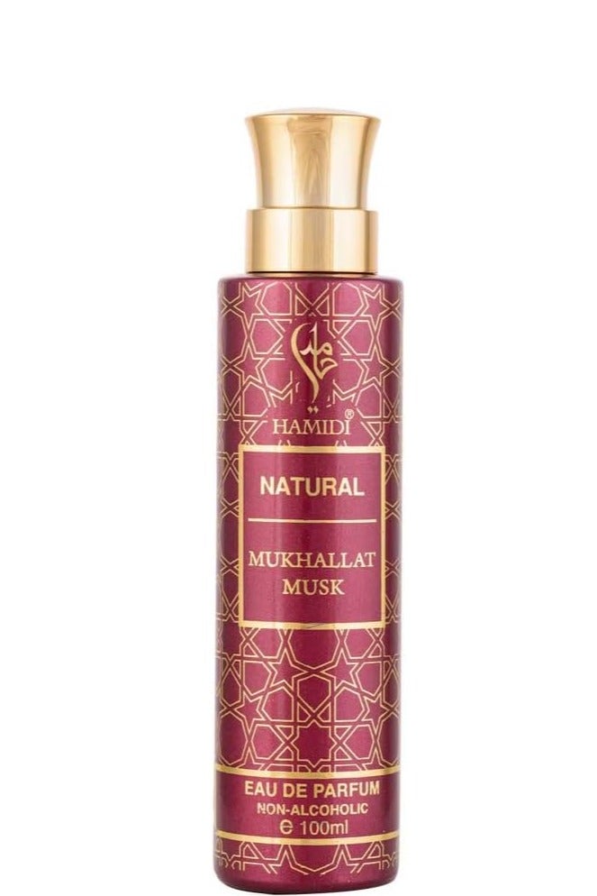 حميدي عطر مخلط مسك ووتر من حميدي 100 مل – عطر طبيعي خالٍ من الكحول للجنسين برائحة مسك تدوم طويلاً - Image 2