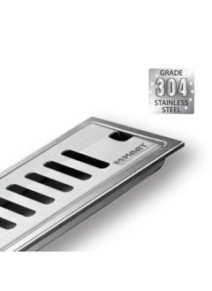 MAAT 60cm SS 304 Floor Drain with Hook & Waste Trap Reliable Drainage with Premium Stainless Steel Construction  - Image 2