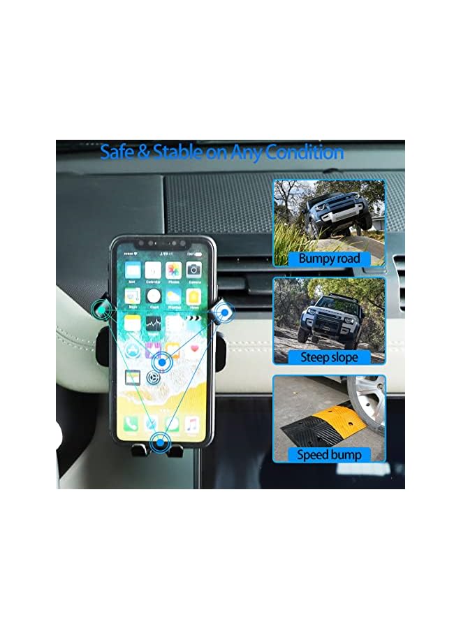 PROMASS Phone Mount Fit for Land Rover Defender 110 90 2020-2022 Car Center Console Mobile Phone Holder Land Rover Defender Special Mobile Phone Holder Decorative Accessories  - Image 5